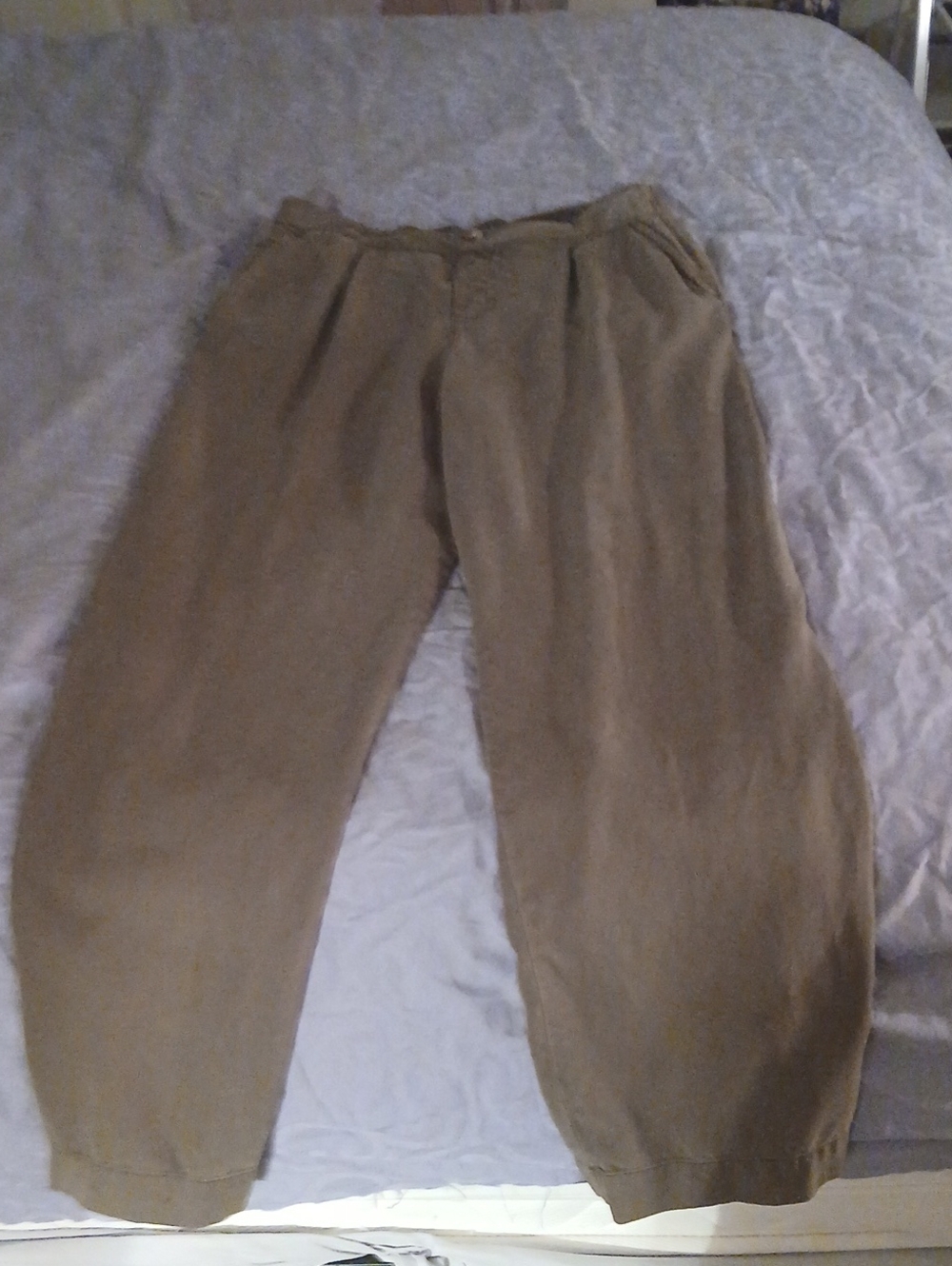 Tribal Men's Khaki Relaxed Chinos